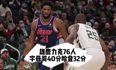 开云APP-雄鹿力克奇才，字母哥再次砍下+的简单介绍